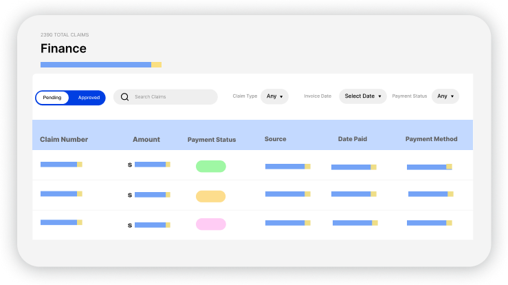 finance dashboard